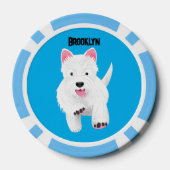 Niedlicher Cartoon Pokerchips (Rückseite)