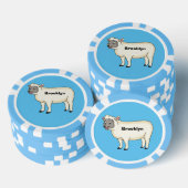 Niedlicher Cartoon Pokerchips (Stapel)