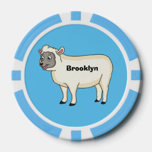 Niedlicher Cartoon Pokerchips