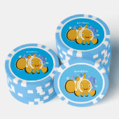 Niedlicher Cartoon Pokerchips (Stapel)
