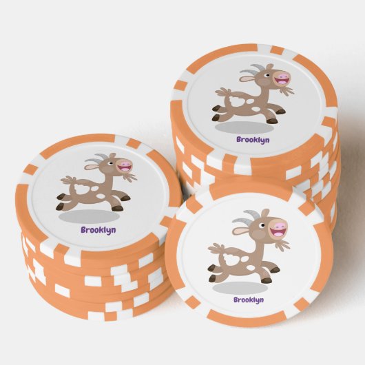 Niedlicher Cartoon Pokerchips (Stapel)
