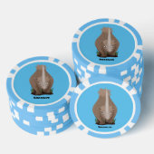 Niedlicher Cartoon Pokerchips (Stapel)
