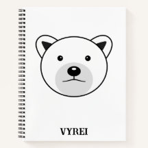 Niedlicher Cartoon Polar Bear