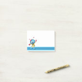 Niedlicher Cartoon Post-it Klebezettel (Auf Schreibtisch)