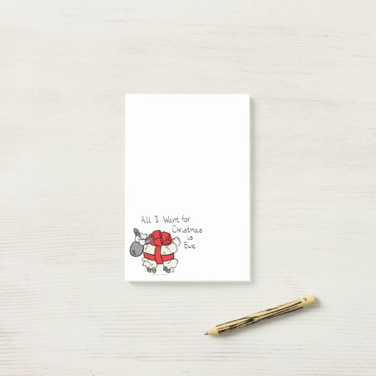 Niedlicher Cartoon Post-it Klebezettel (Auf Schreibtisch)