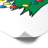 niedlicher Cartoon Poster (Ecke)