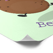 Niedlicher Cartoon Poster (Ecke)