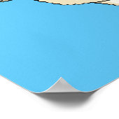 Niedlicher Cartoon Poster (Ecke)