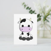 Niedlicher Cartoon Postkarte (Stehend Vorderseite)