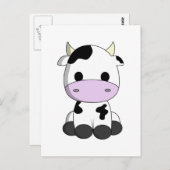 Niedlicher Cartoon Postkarte (Vorne/Hinten)
