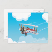 Niedlicher Cartoon Postkarte (Vorne/Hinten)