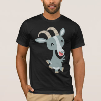 Niedlicher Cartoon Prancing Goat T - Shirt