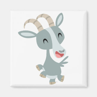 Niedlicher Cartoon Prancing Ziegenmagnet Magnet