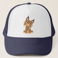 Niedlicher Cartoon Prankish Lynx Hat