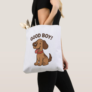 🐶 Niedlicher Cartoon Pup mit Fun Vibes Tasche