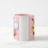 Niedlicher Cartoon Queen Bee Tasse (Zentrum)