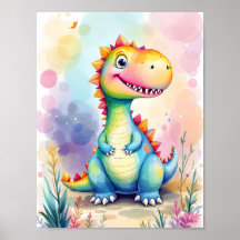 Niedlicher Cartoon Rainbow Dinosaurier Kinder