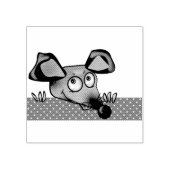 Niedlicher Cartoon Ratte Maus Neujahr 2020 Symbol Gummistempel (Prägung)