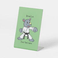 Niedlicher Cartoon Rhino kung fu Cartoon