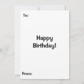 Niedlicher Cartoon Roter Hummer Karte (Rückseite)