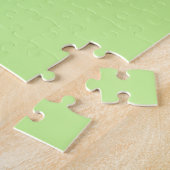 Niedlicher Cartoon Roter Kardinal mit Blume Puzzle (Seite)