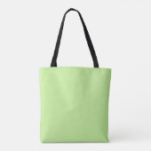 Niedlicher Cartoon Roter Kardinal mit Blume Tasche (Rückseite)