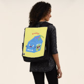 Niedlicher Cartoon Rucksack (Ausgewaschen)