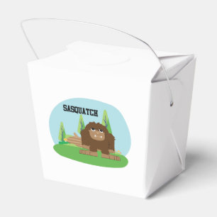 Niedlicher Cartoon Sasquatch Geschenkschachtel