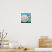 Niedlicher Cartoon Schafe Gordon Bruce art Poster (Küche)