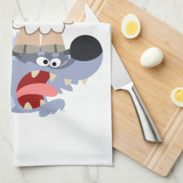 Niedlicher Cartoon Schafe und Wolf Küchentücher