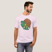 niedlicher Cartoon-Schildkröte T-Shirt (Vorne ganz)