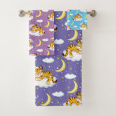 Niedlicher Cartoon-Schlaftiger Badhandtuch Set (Insitu)