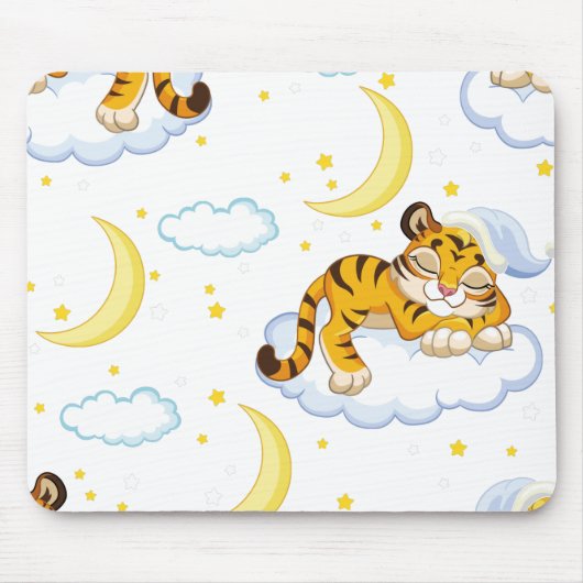 Niedlicher Cartoon-Schlaftiger Mousepad (Vorne)