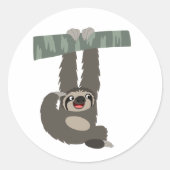 Niedlicher Cartoon-Schlauch, der von einem Sticker (Vorderseite)