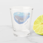 Niedlicher Cartoon Schnapsglas (Rückseite)