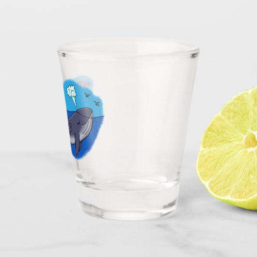 Niedlicher Cartoon Schnapsglas (Rechts)