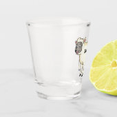 Niedlicher Cartoon Schnapsglas (Links)