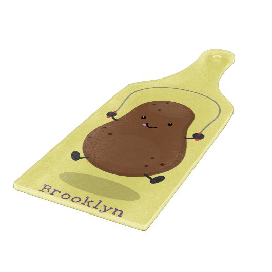 Niedlicher Cartoon Schneidebrett (Ecke)