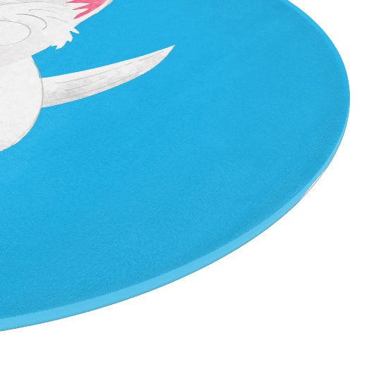 Niedlicher Cartoon Schneidebrett (Ecke)