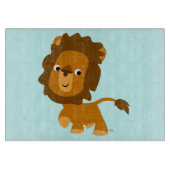 Niedlicher Cartoon Schneidebrett (Vorderseite)