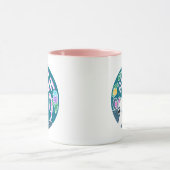 Niedlicher Cartoon Schrei-Possum Tasse (Zentrum)