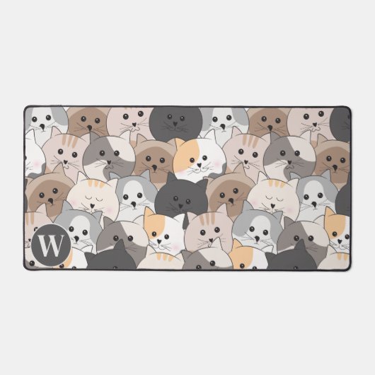 Niedlicher Cartoon Schreibtischunterlage (Vorderseite)