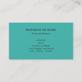 Niedlicher Cartoon Schwarze Schafe Zeichnend Visitenkarte (Rückseite)