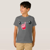 Niedlicher Cartoon Schweine T - Shirt (Vorne ganz)