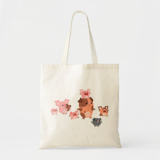 Niedlicher Cartoon Schweinebag Tragetasche