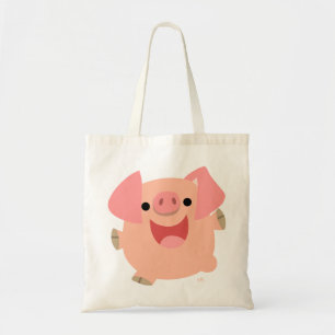 Niedlicher Cartoon Schweinebag Tragetasche