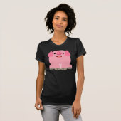 Niedlicher Cartoon Schweinefleisch T - Shirt (Vorne ganz)