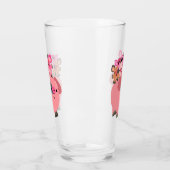 Niedlicher Cartoon Schweineschlachtkörper Glas (Links)