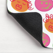 Niedlicher Cartoon Scribbles Spaß Alberne Bubblegu Mousepad (Ecke)