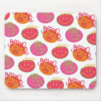 Niedlicher Cartoon Scribbles Spaß Alberne Bubblegu Mousepad